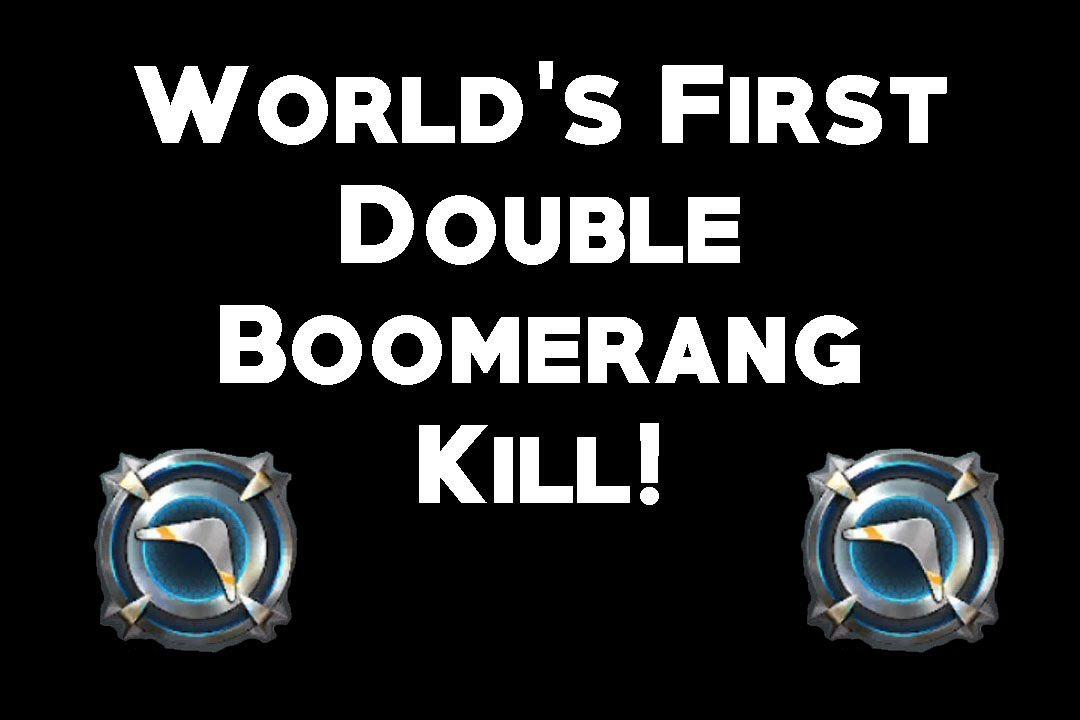 Double Boomerang Logo - World's First Double Boomerang! - (Spike Drone) - Advanced Warfare ...