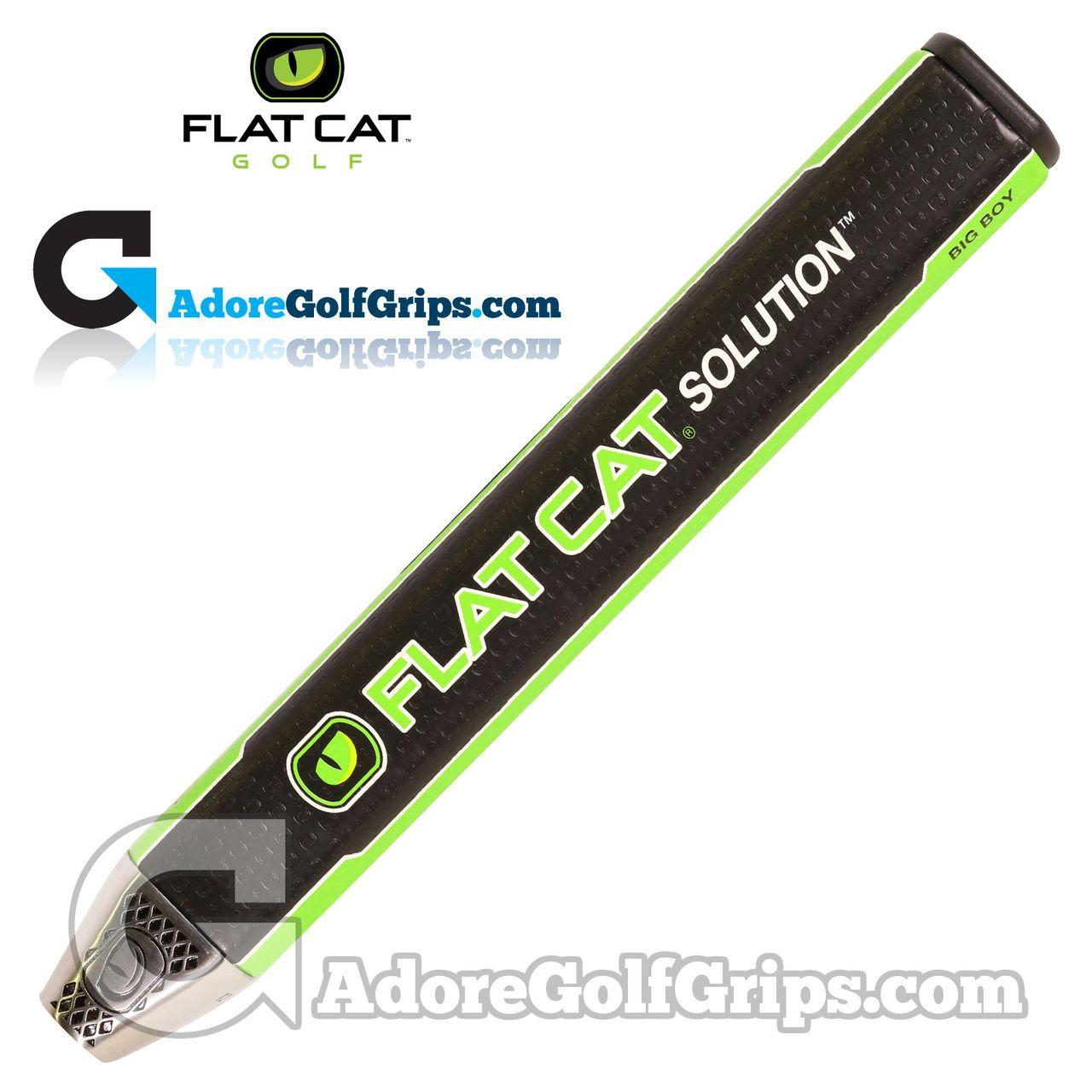 Giant White C Logo - Flat Cat Golf Solution Big Boy 12 Inch Giant Putter Grip - Black ...