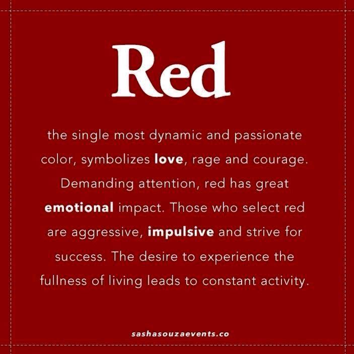 Single Red Quote Logo - Red Quotes! | Red Quotes! | Red, Color Inspiration, Favorite color