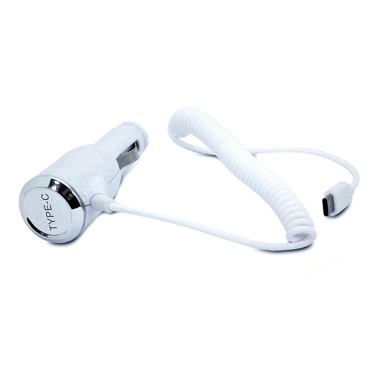 Giant White C Logo - Gadget Giant White Type C Car Charger for Huawei Honor Note 8 Fast ...