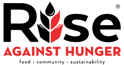 Single Red Quote Logo - World Hunger Facts & Quotes - Rise Against Hunger