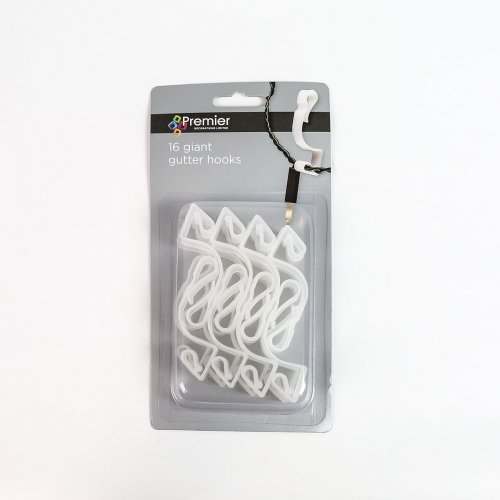 Giant White C Logo - Giant White Gutter Hooks, 16 Pack
