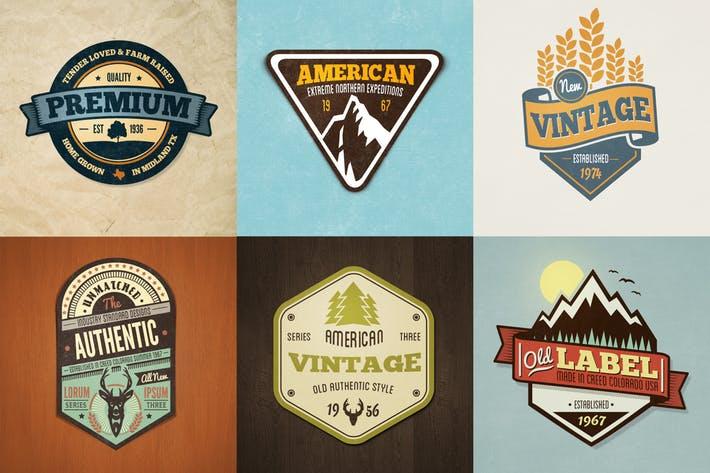 Old- Style Logo - 30 Vintage Style Badges and Logos by GraphicMonkee on Envato Elements