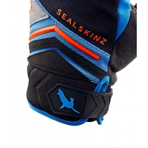 Orange and Blue 76 Logo - SEALSKINZ Dragon Eye MTB Black/Blue/Orange | £37.99 | Accessories ...