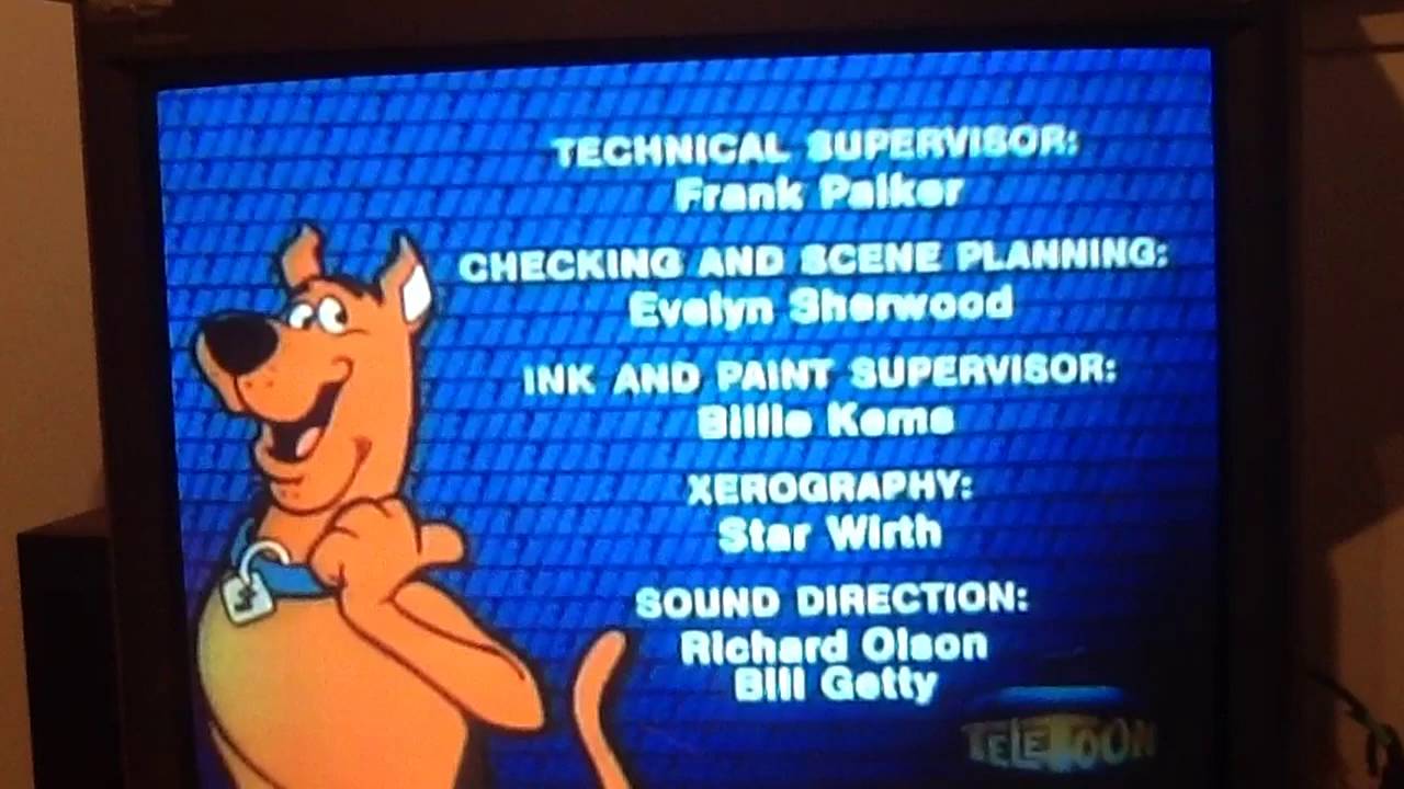 The Scooby-Doo Show Logo - The Scooby Doo Show End Credits Hanna Barbera Productions 1969