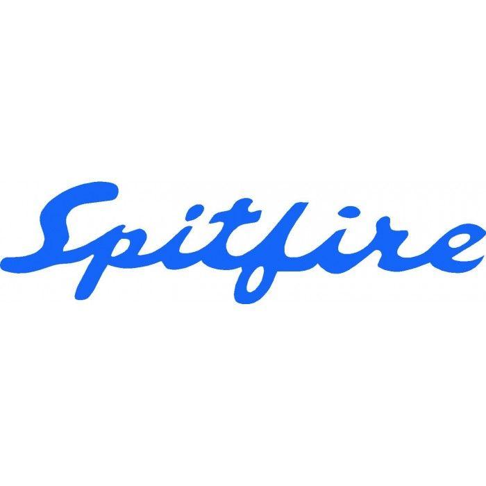 Triumph Spitfire Logo - Triumph spitfire name car logo - Car and boat stickers logos and ...