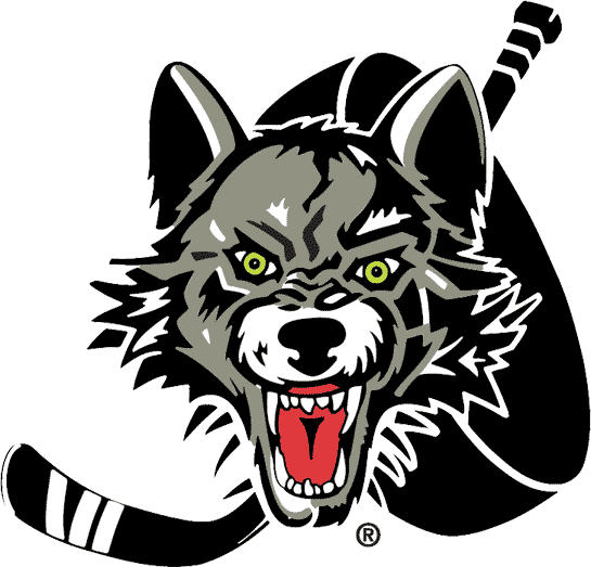 Wolves Sports Logo - Chicago Wolves Primary Logo - American Hockey League (AHL) - Chris ...