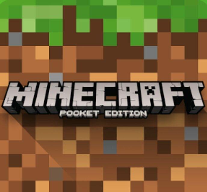 Minecraft PE Logo - Minecraft Pocket Edition logo | minecraft Pocket Edition | Pinterest ...