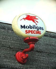 Old Red Horse Logo - Best Flying Red Horse image. Old gas pumps, Vintage gas pumps