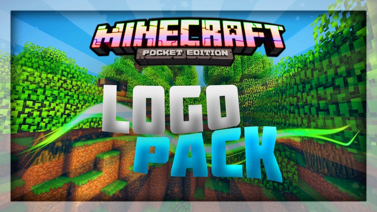 Minecraft PE Logo - FREE MINECRAFT PE LOGO PACK! - YouTube