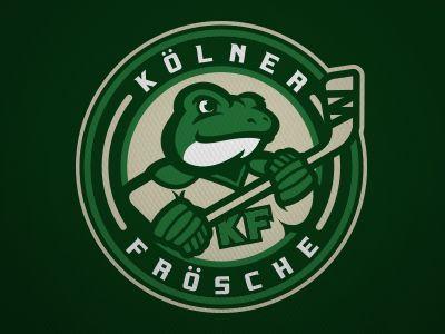 Frog Sports Logo - Cologne Frogs | What I Love | Logo design, Logos, Sports logo