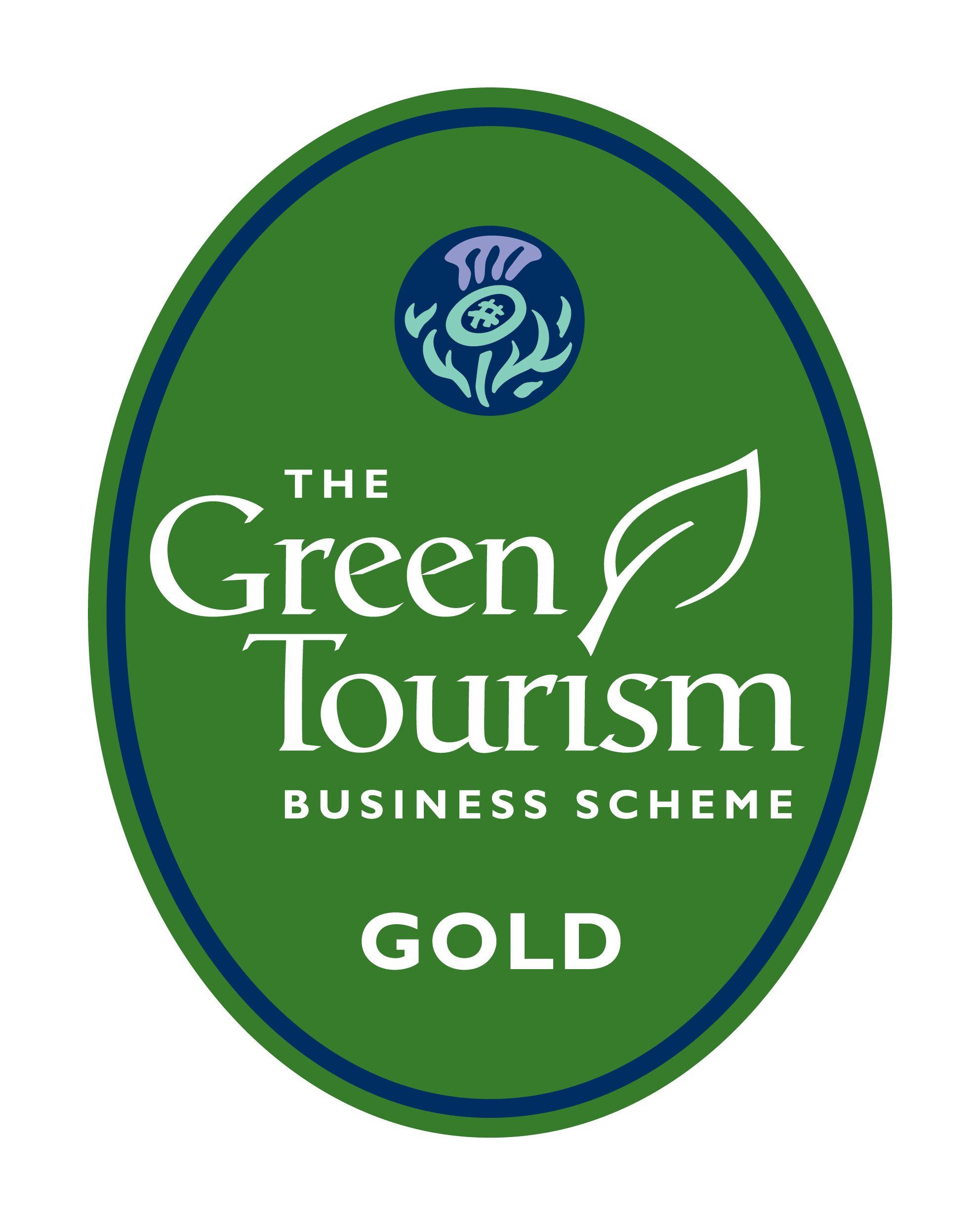 Green Circle Logo - Green Tourism - Dunnottar Castle - where legends come to life.