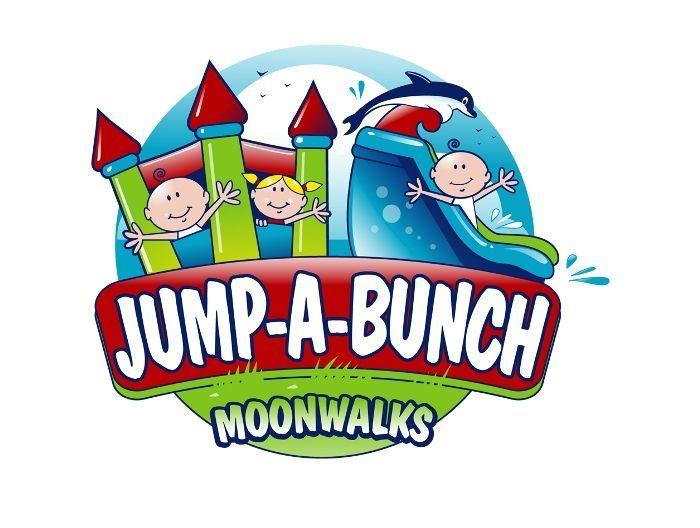 Popular Entertainment Logo - Jump a bunch, Super logo design for fun loving kids. Always popular