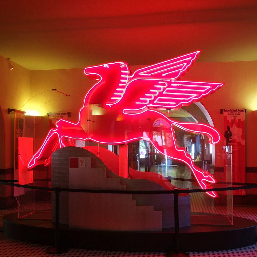 Old Red Horse Logo - Flying Red Horse at the Old Red Museum, Downtown Dallas, t… | Flickr
