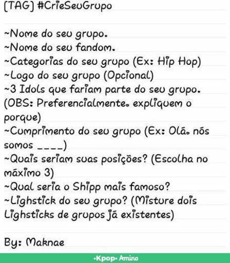 Tag Grupo Logo - Tag: #CrieSeuGrupo. | •Kpop• Amino