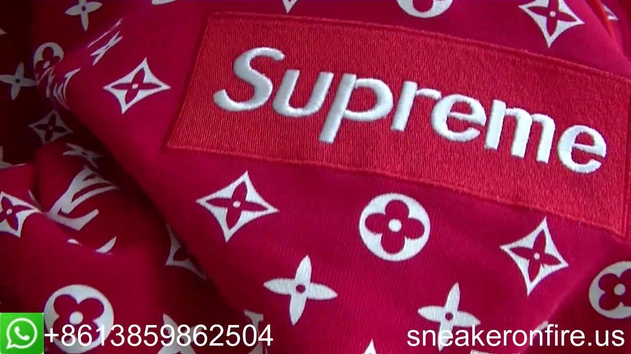Louis Vuitton Supreme Red Unboxing 