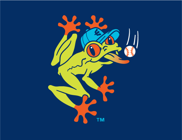 Frog Sports Logo - Everett AquaSox Cap Logo - Northwest League (NWL) - Chris Creamer's ...