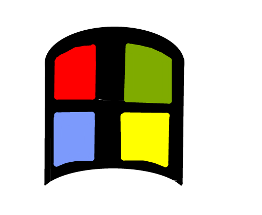 NT Windows 95 Logo - Logo Win 95/98/NT/2000/ME - Desenho de _pacman_classic_ - Gartic