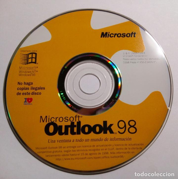 NT Windows 95 Logo - Outlook 98.microsoft.windows nt.windows 95.cd n - Sold through ...