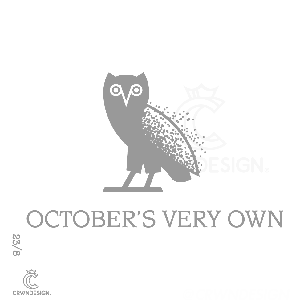 October's Very Own Logo - OVO x CRWNDESIGN: A Logo Study