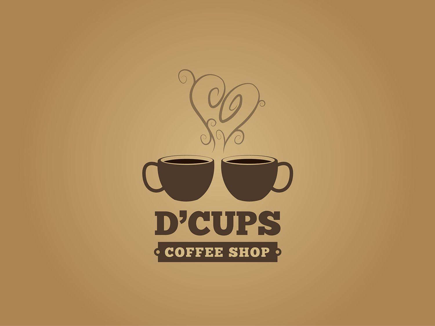 Cafe D Logo - D'Cups Coffee Shop - Logo by Praveen Kumar | Dribbble | Dribbble