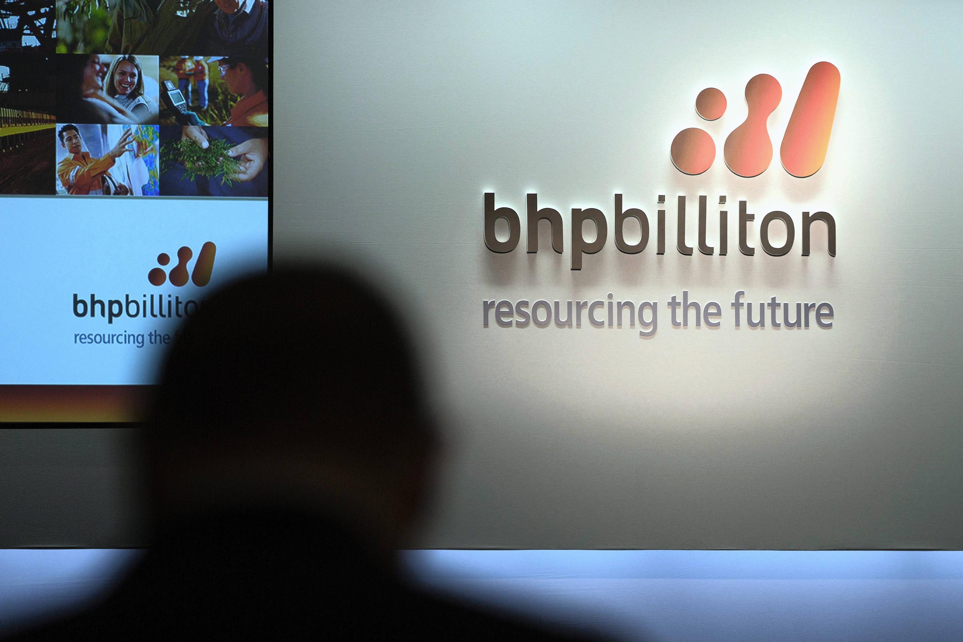 BHP Billiton Logo - BHP back in the black. IOL Business Report