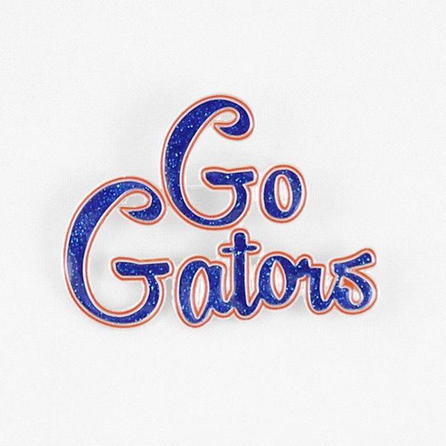 Go Gators Logo - NCAA College Go Gators Florida UF Enamel Pin for GameDay