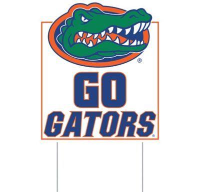 Go Gators Logo - Florida Gators Lawn Sign 15in x 17in | Party City