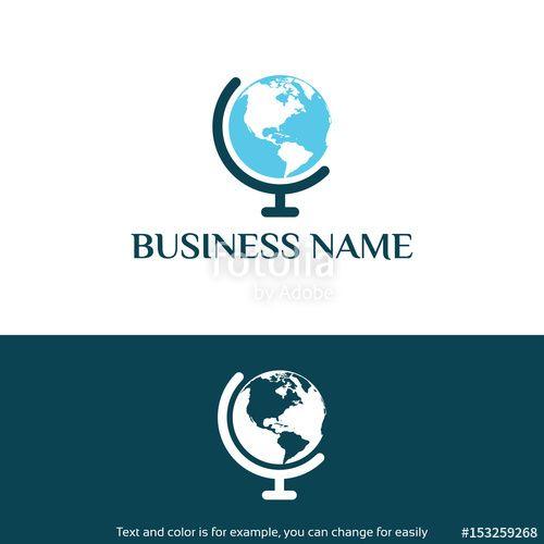 Modern Globe Logo - Modern Globe Logo Vector Illustration Stock Image And Royalty Free