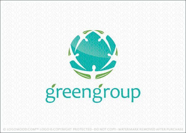 Modern Globe Logo - Green Group | OPEN | Pinterest | Logos, Logo design and Design