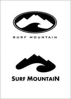 Wave and Mountain Logo - 8 Best Icons images | Waves logo, Brand identity, Corporate design