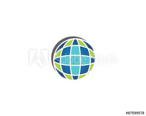 Modern Globe Logo - Modern Globe Logo Vol. 2 - Buy this stock vector and explore similar ...