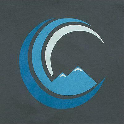 Wave and Mountain Logo - new tattoo. Waves logo, Logos, Logo design