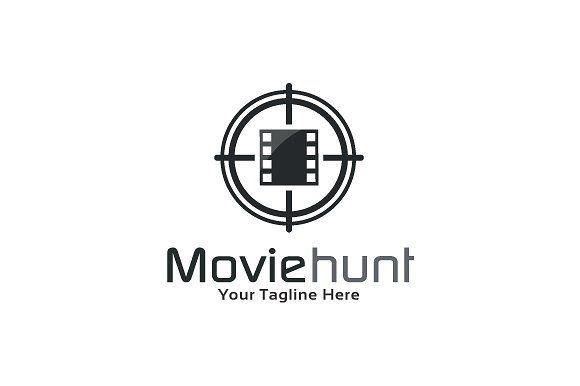 Movie Logo - Movie Hunt Logo ~ Logo Templates ~ Creative Market