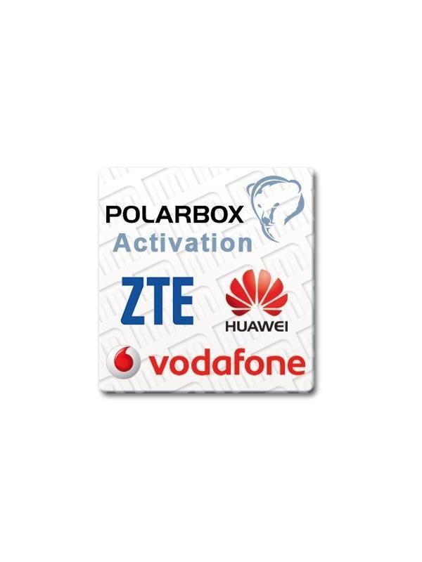 Polar Box Logo - Huawei + ZTE + Sagem + Vodafone Permanent Activation for Polar Box