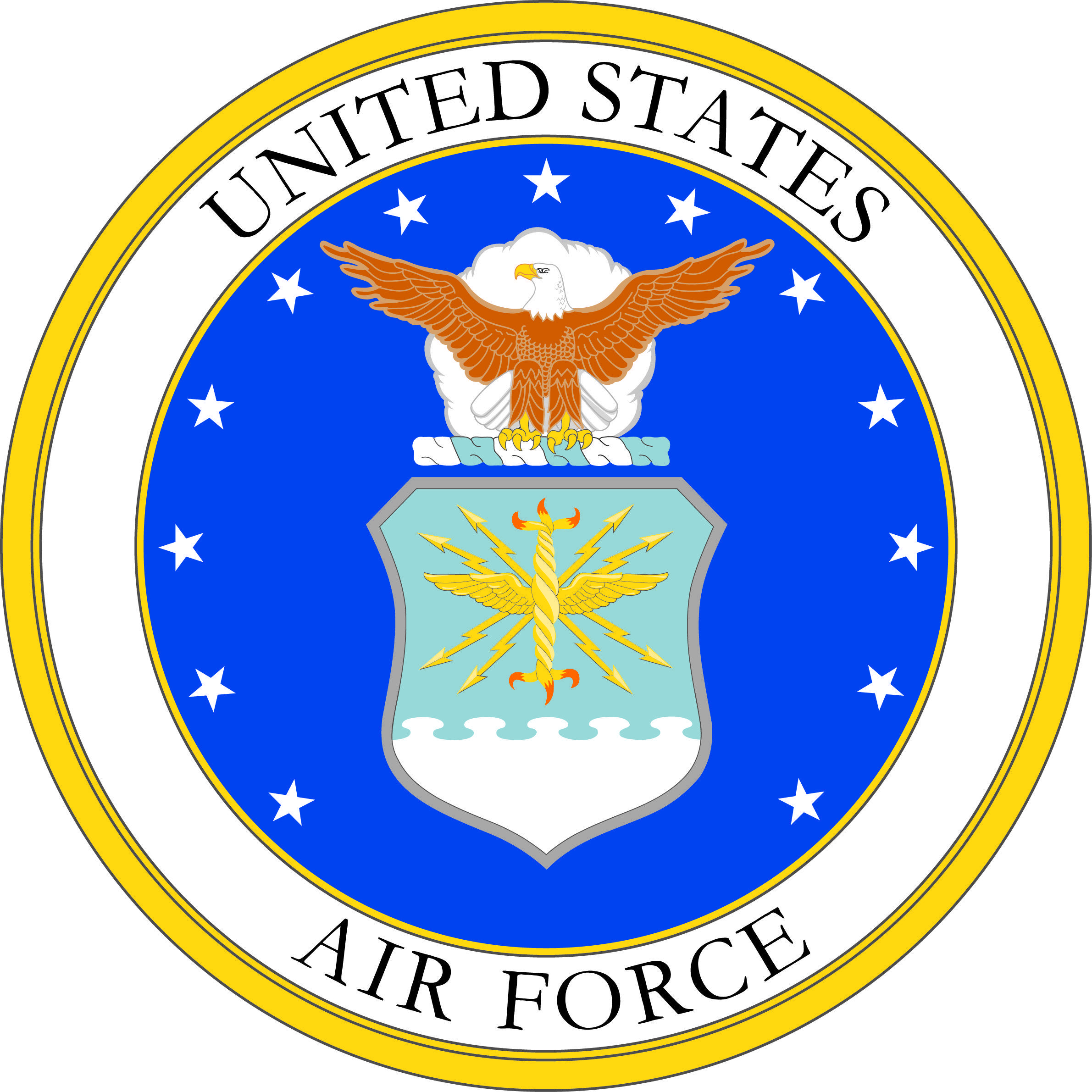 Us Air Force Logo - Free Air Force Clipart, Download Free Clip Art, Free Clip Art on ...