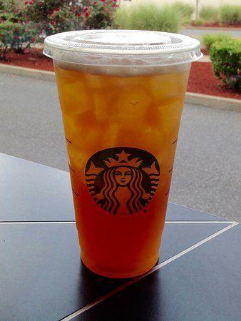 Starbucks Iced Tea Logo - Starbucks - Mango Black Iced Tea Lemonade - Picture of Starbucks ...