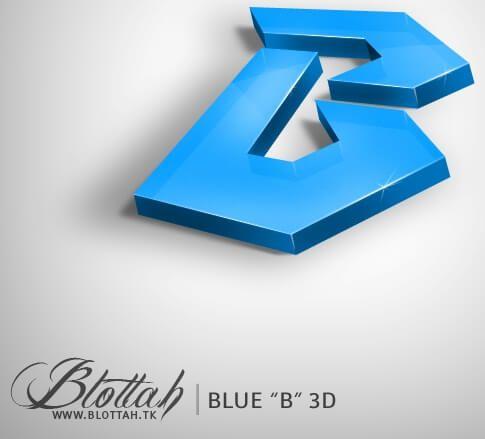 3D B Logo - 3D Creative Company Logo featured 2