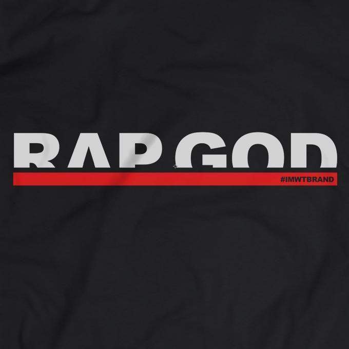Rap God Logo - RAP GOD – InMyWhiteTee