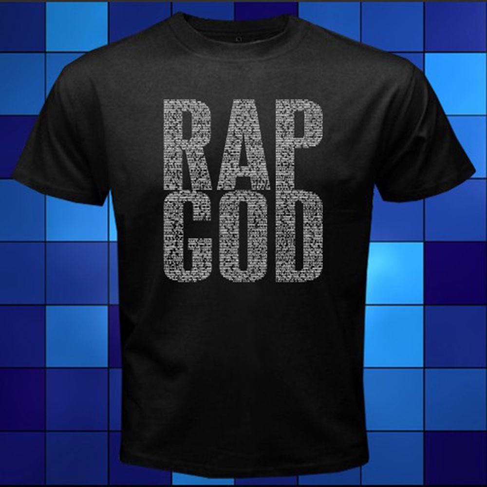 Rap God Logo - New EMINEM RAP GOD Logo Rap Hip Hop Music Black T Shirt Size S M L