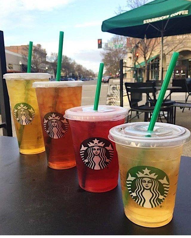 Starbucks Iced Tea Logo - NEW: Iced teas with a twist. Gluten free breakfast sandwiches go ...