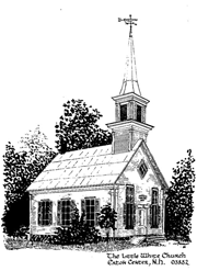 White Church Logo - church-logo-180 - Little White Church in Eaton, NH
