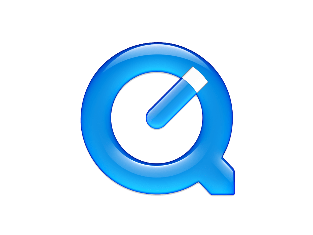 Big Blue Q Logo - Quicktime Logos