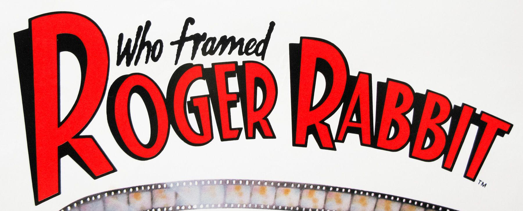 Jessica Rabbit Logo - Who Framed Roger Rabbit / one sheet / USA