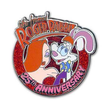 Jessica Rabbit Logo - Disney Jessica Rabbit Pin - Who Framed Roger Rabbit 25th Anniversary