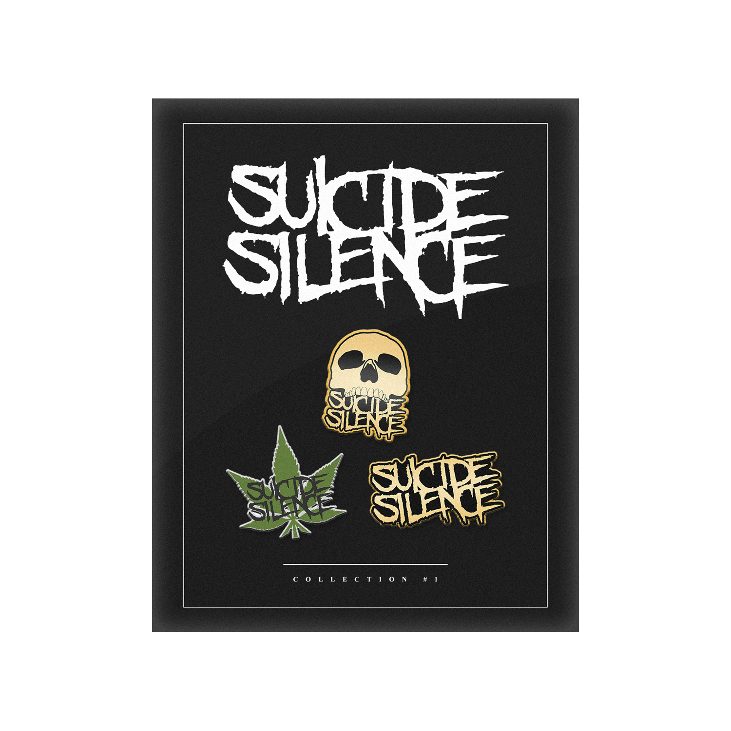 Suicide Silence Logo - Official Suicide Silence Store Pins Collection