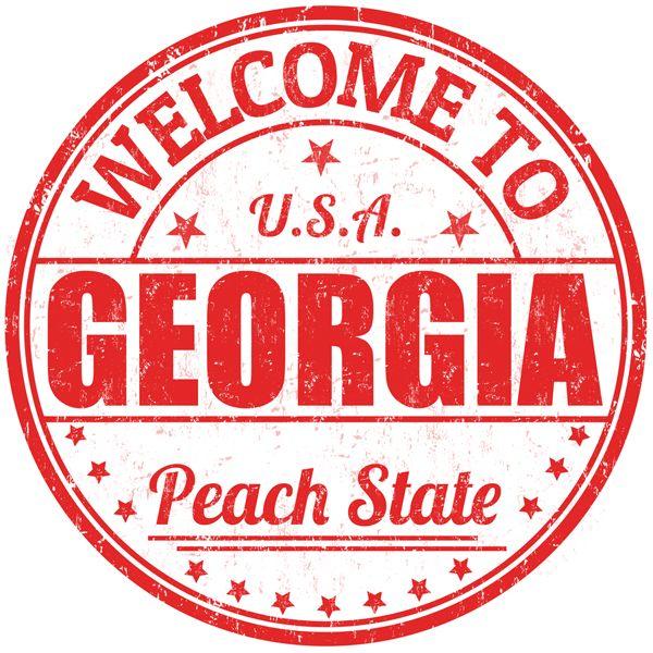 State of Georgia Peach Logo - Things to do in Middle Georgia: The Georgia Peach Festival