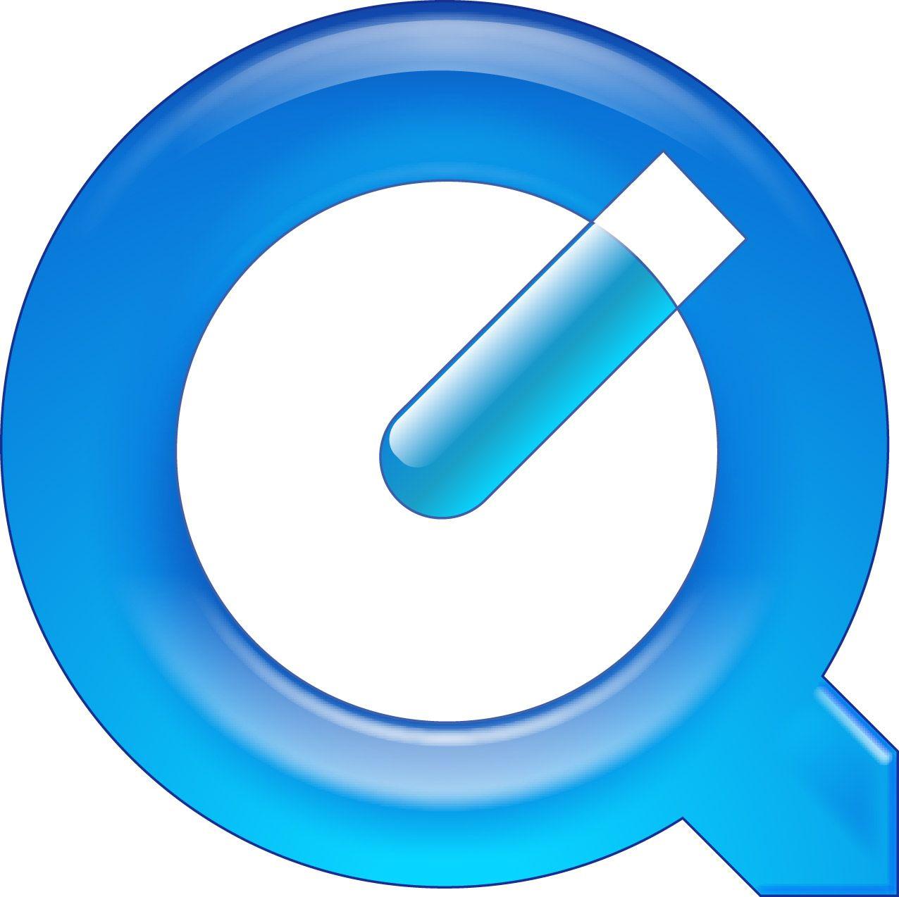 Big Blue Q Logo - Vector Of the world: Quicktime Icon Logo