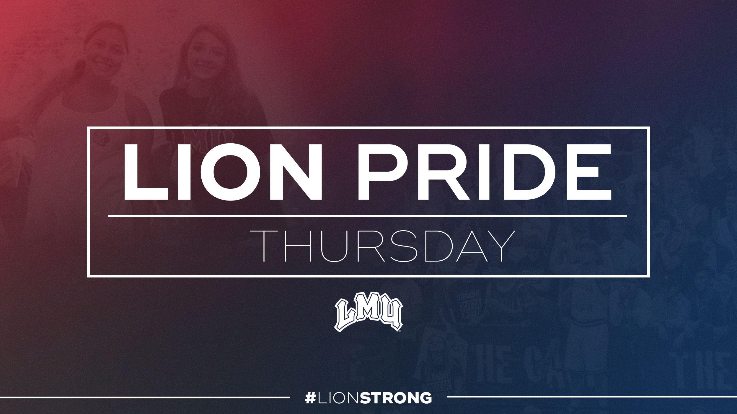 Lion Pride Logo - LMU Athletics Unveils Lion Pride Thursday Marymount