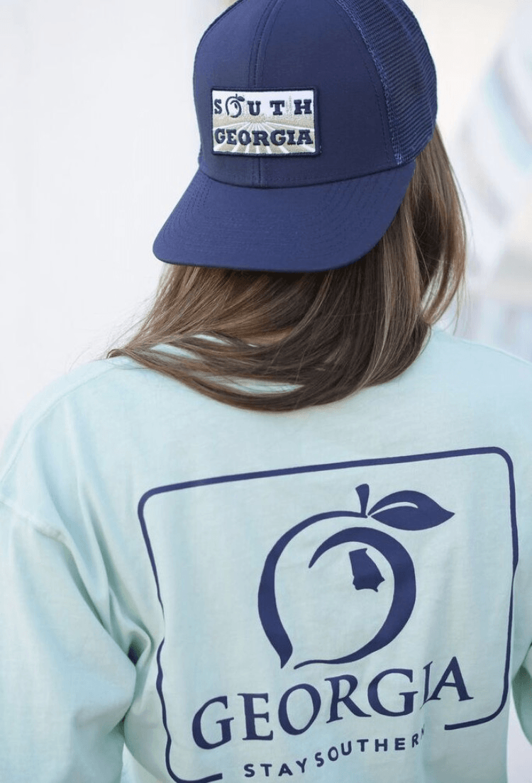 State of Georgia Peach Logo - Men's Hats & Accessories Tagged 